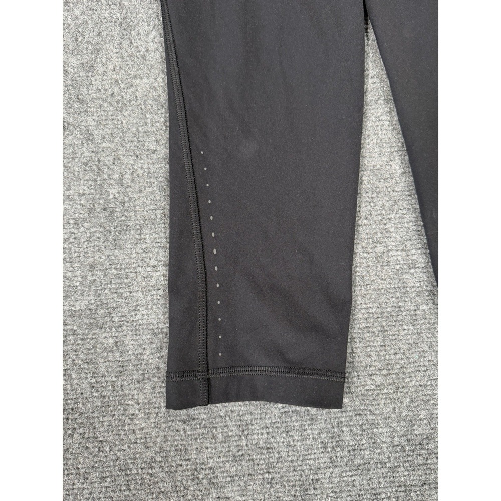 Lululemon Swift Speed High-Rise Crop Leggings Womens 6 Black 21" Running Pockets - Picture 2 of 16